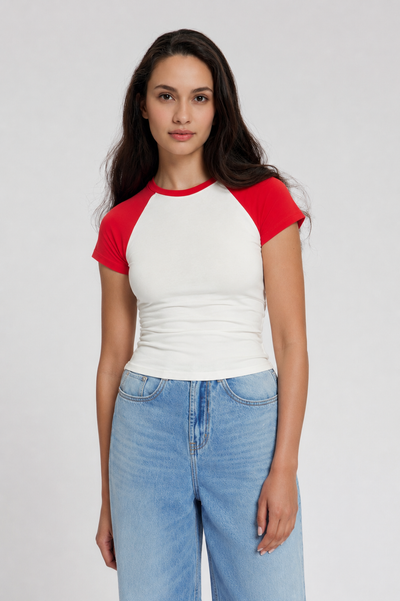 Contrast T-shirt