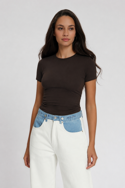 Stretch Cotton T-Shirt