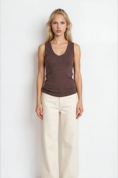 V-hals tanktop