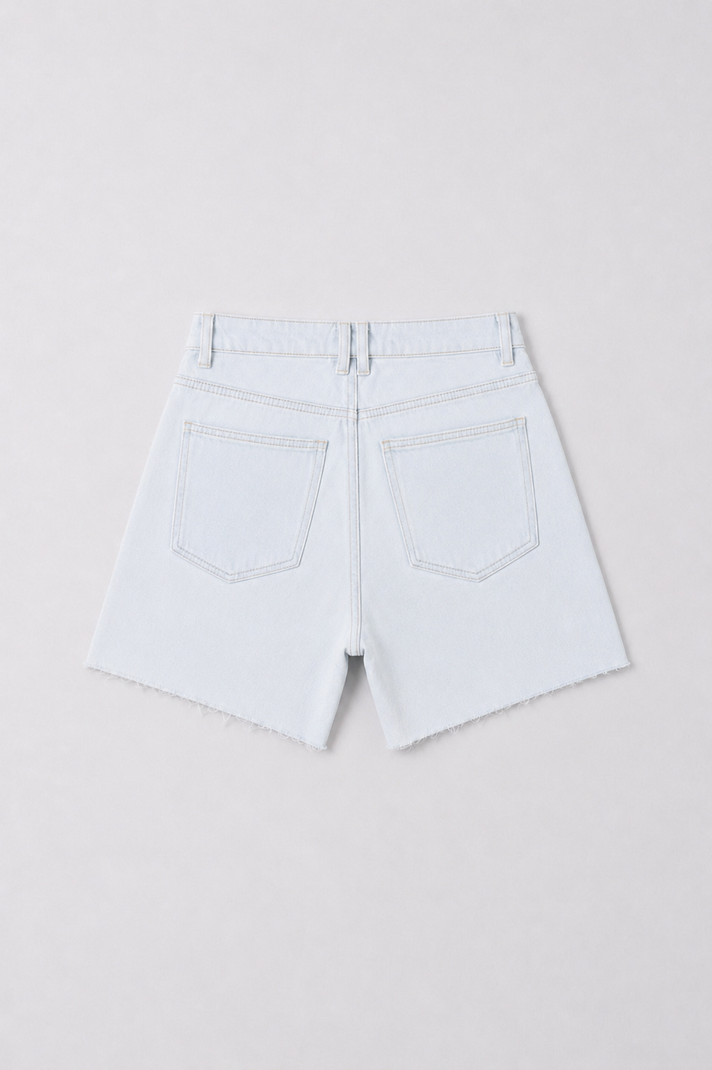 Lange Denim Shorts