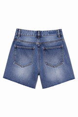 Lange Denim Shorts