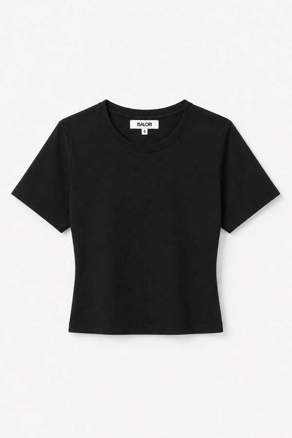 Stretch katoenen t-shirt