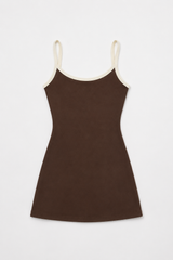 Contrast Mini Jurk