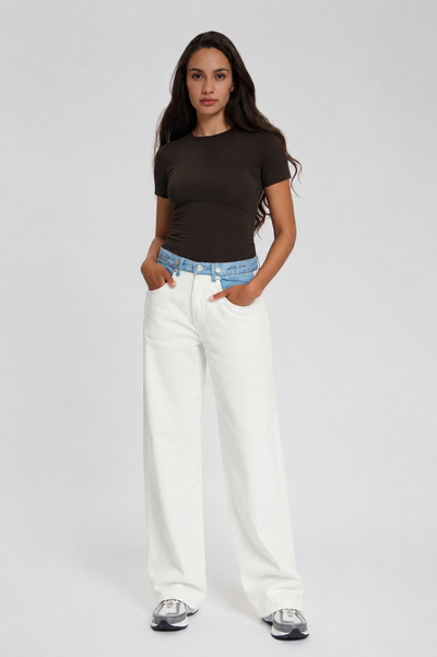 Contrast Jeans