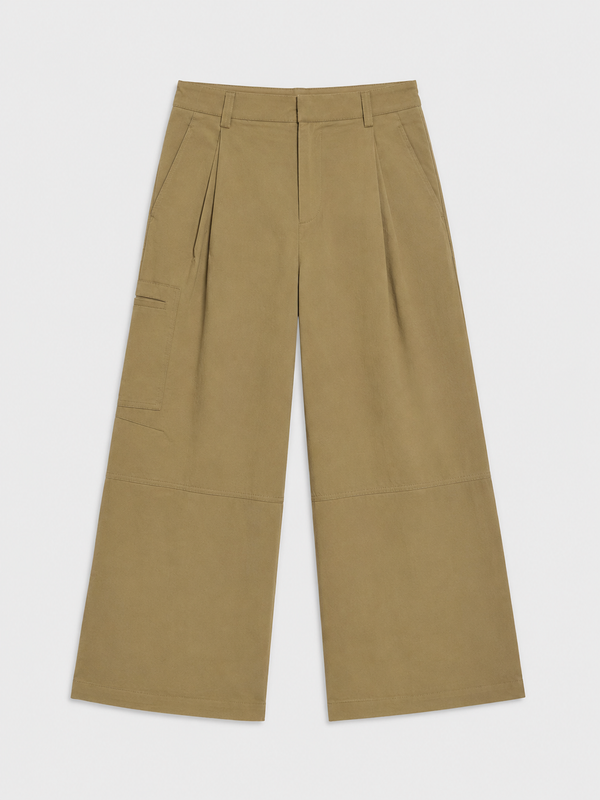 Cargo Broek Met Plooien
