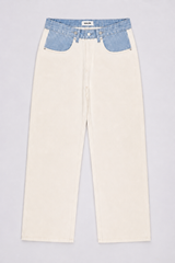 Contrast jeans