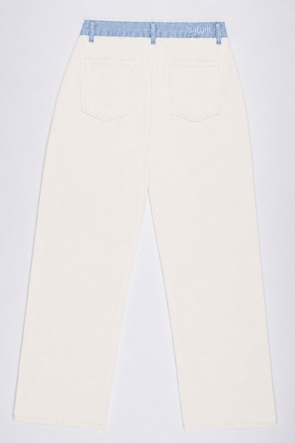 Contrast Jeans
