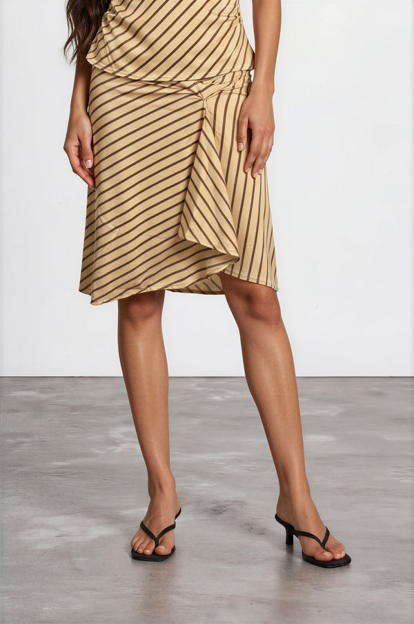 Assymetric Midi Skirt