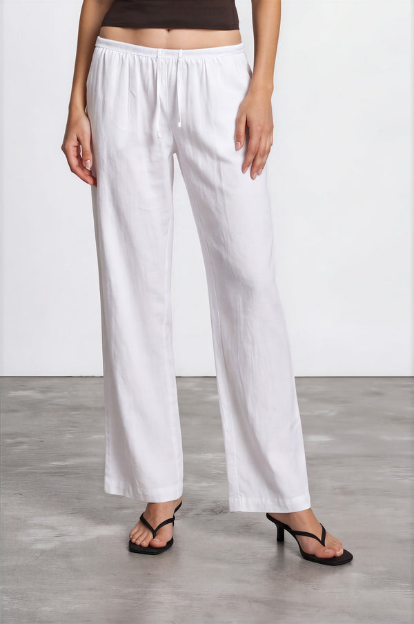 Mixed Linen Trousers