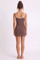 Contrast Mini Jurk
