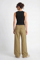 Cargo Broek Met Plooien